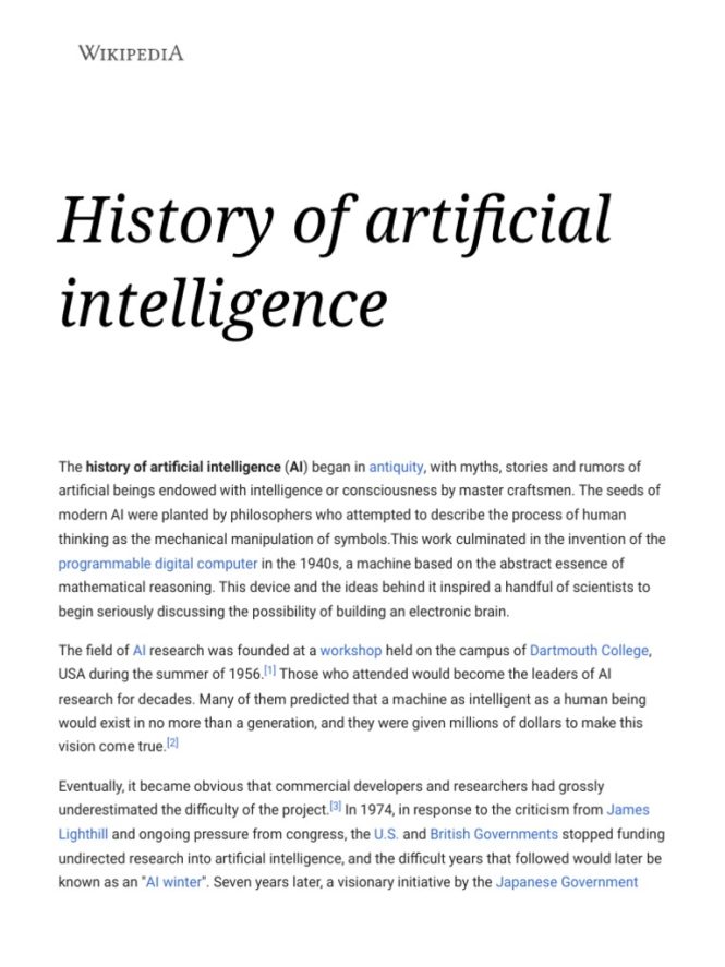 Featured image for when did scientists first began to develop artificial intelligence (a.i.)