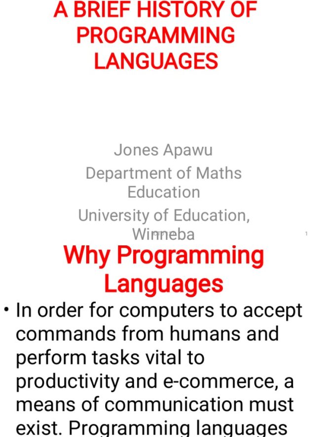 Featured image for when did programming start