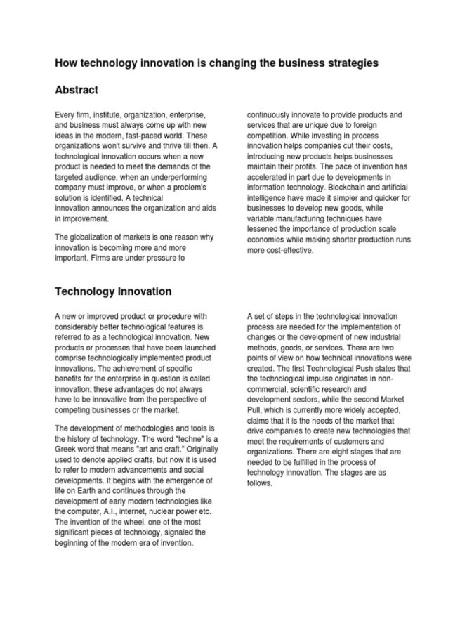 Featured image for how does innovation lead to new technology and growth