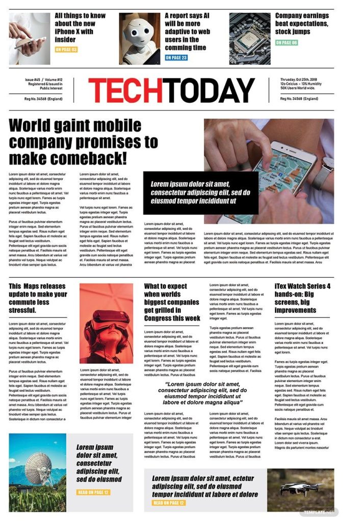 Content image for is newspaper a technology